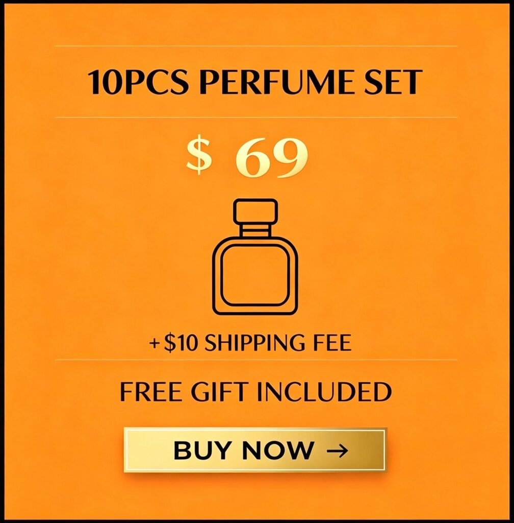 10PCS PERFUME SET