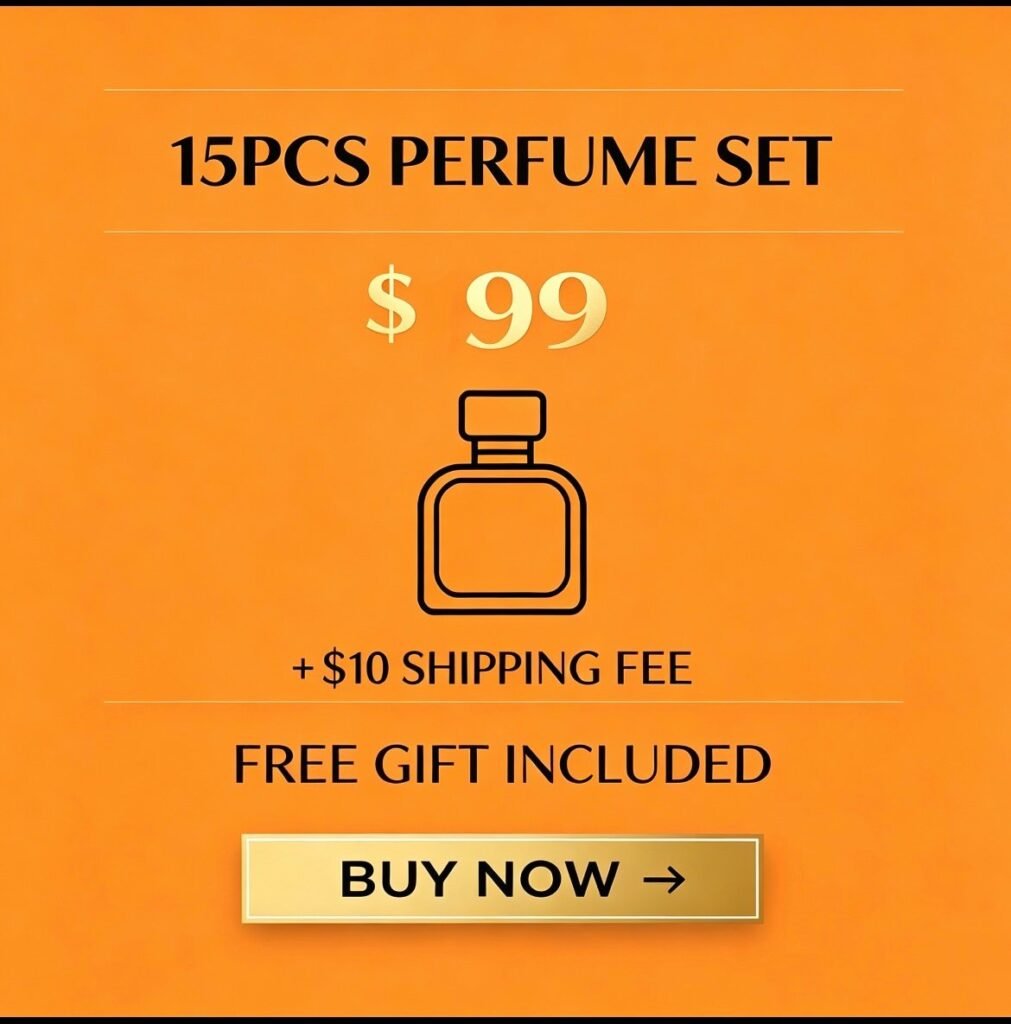15PCS PERFUME SET