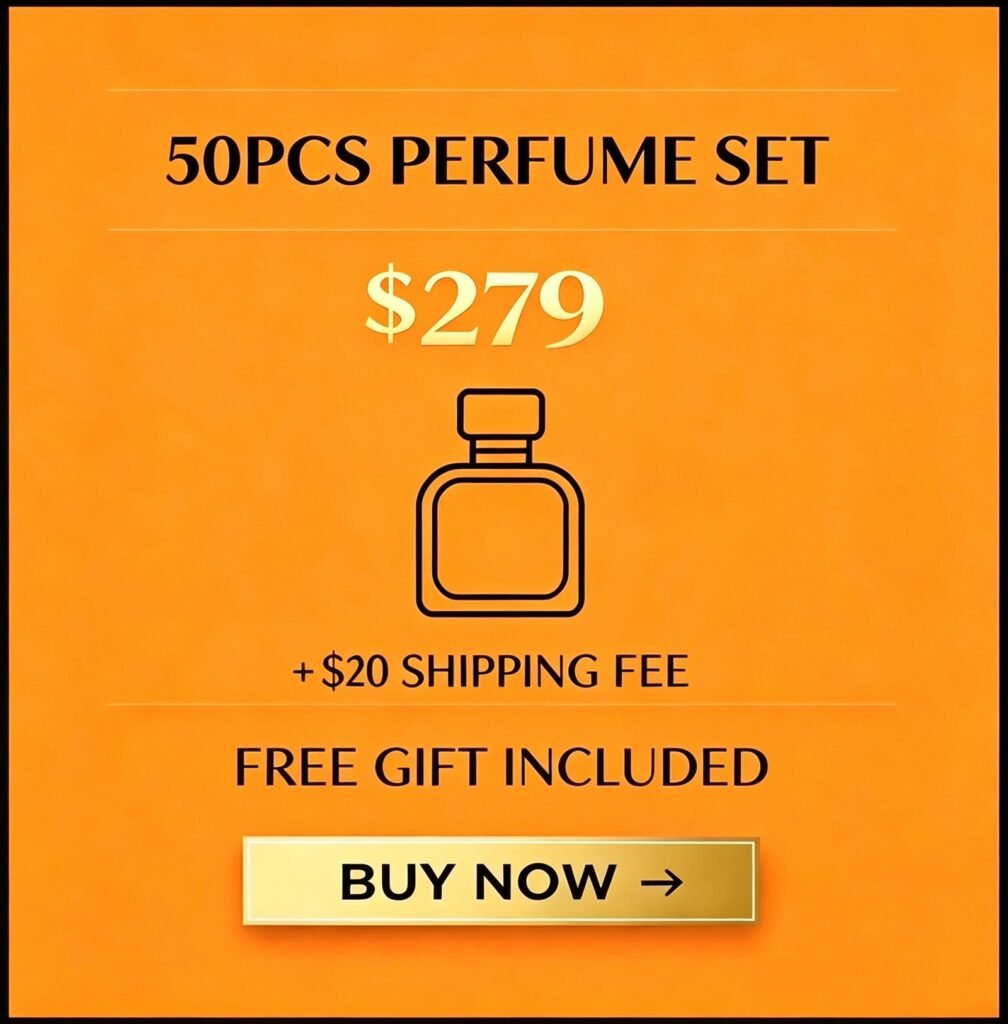 50PCS PERFUME SET